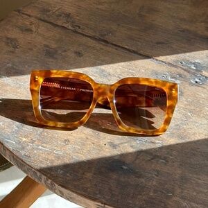 Freyrs tortoise shell square sunglasses